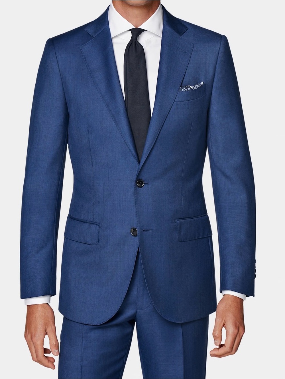 SuitSupply - Lazio Single Breasted Suit Coat - 38R